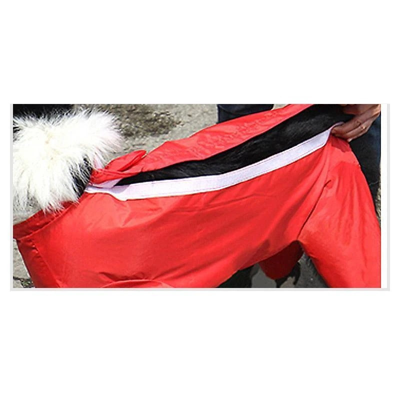 犬用レインコート ペットレインコート 防水 通気 軽量 12-30サイズ 大きいサイズ 汚れ防止 中大型猫犬 ドッグレインコート