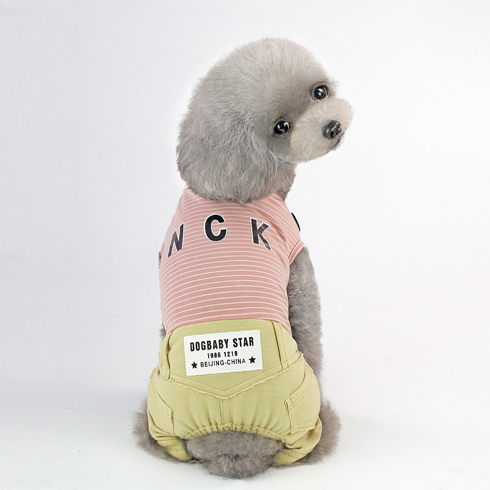猫 犬 洋服 犬服 ペット服 大中小型犬 ペット用品 犬/猫用 犬の服 ペットウエア 小型犬 中型犬 通気 可愛い ドッグウェア トレーナー 犬 服 ワンピース サロペット ビションフリーゼ 犬猫服