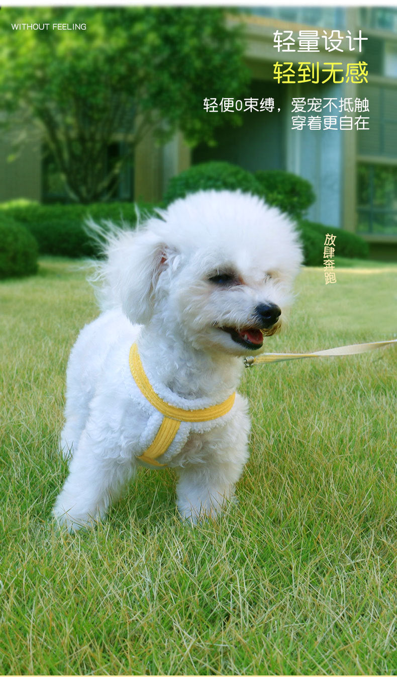 お出かけ 犬 簡単装着 ハーネスリードセット リード 135 おしゃれ シンプル ペット用品 胴輪 小型犬 ペットハーネス ハーネス リーシュ お散歩 2点セット 中型犬 犬用 犬用ハーネス 軽量 ネ
