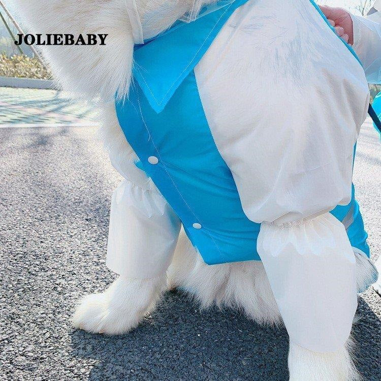 レインコート カバー 薄型 ペットとお揃いの服 中型犬/大型犬 ペアルック 飼い主とお揃い服 犬の服 犬とオーナーお揃い お散歩 雨具 梅雨対策