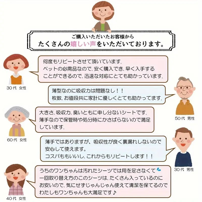 ワイドペットシーツ400枚入り
