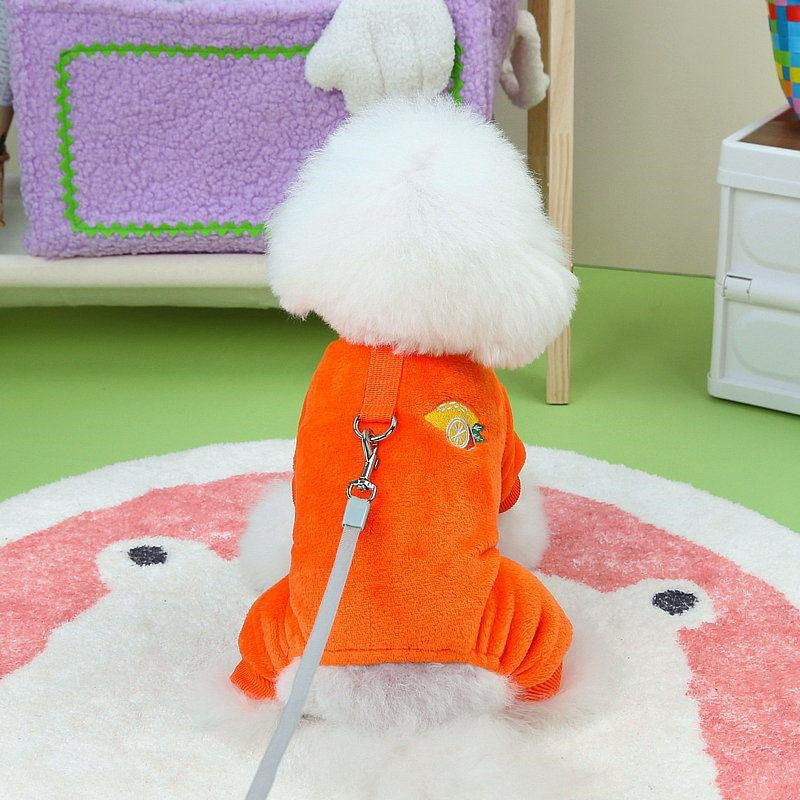 大人の魅力 犬服 ペットウェア 犬の服 厚手 Dカン付き ペット服 長袖トレーナー ペット用品 可愛い 暖かい 秋冬春 裏ボア 防寒 モコモコ ふわふわ 散歩