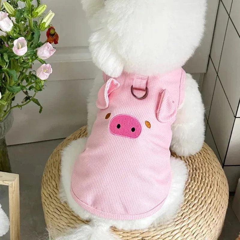犬服2025 ペットウェア 新作ペット犬猫服テディビションプードルリーシャブルワッフルベスト