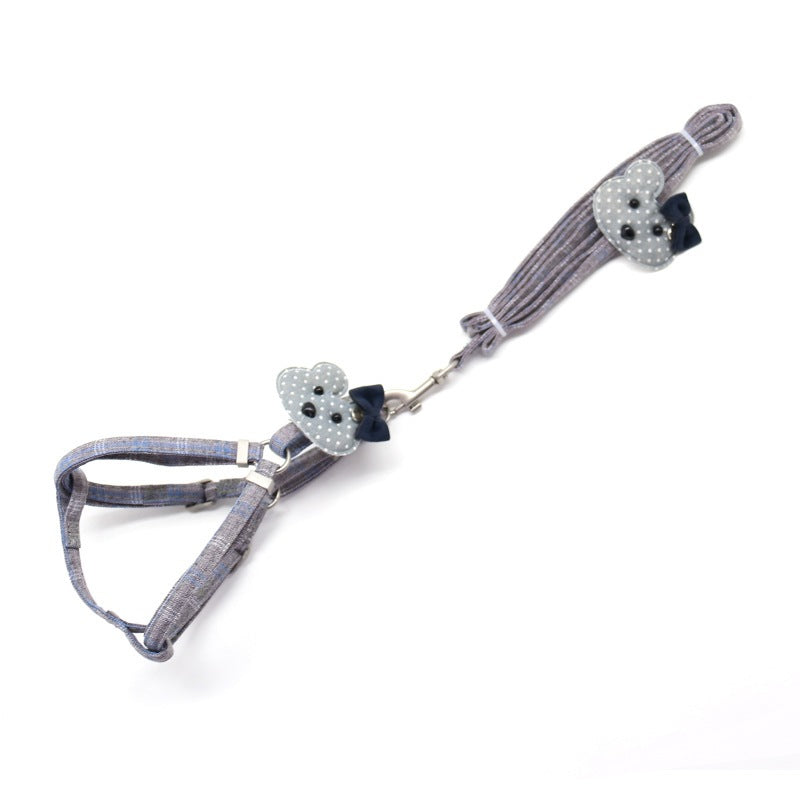 中型犬 2点セット ペット用品 92 ネコ用ハーネス 軽量 ペットハーネス お出かけ 犬 ハーネスリードセット リーシュ 犬用 胴輪 ハーネス お散歩 リード 犬用ハーネス 簡単装着 小型犬 シンプル