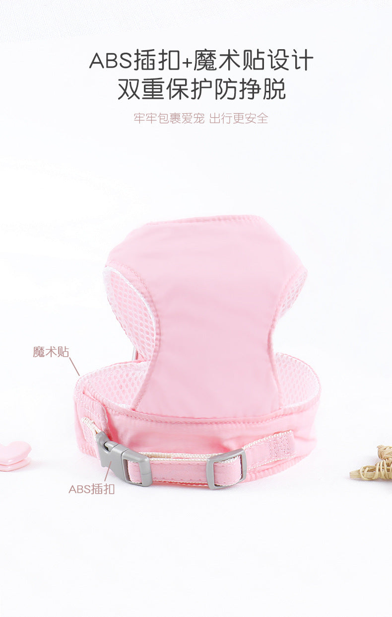 ネコ用ハーネス シンプル ハーネス ペット用品 2点セット 軽量 中型犬 犬用ハーネス 猫用 犬 リード リーシュ お散歩 胴輪 簡単装着 50 ハーネスリードセット 小型犬 犬用 ペットハーネス お