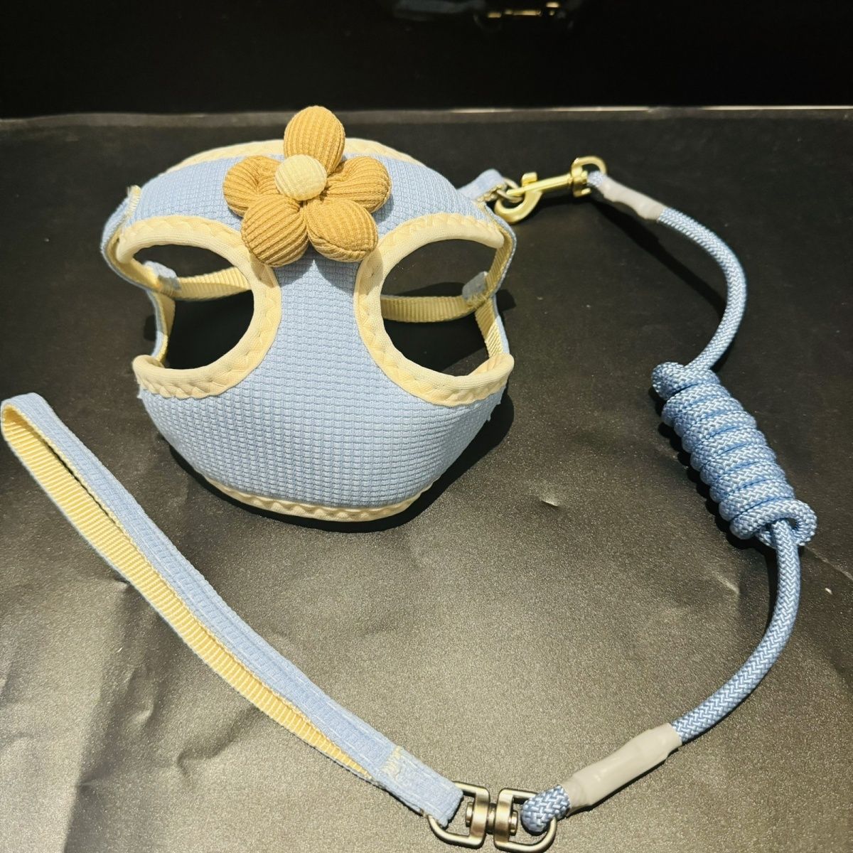 犬牽引ロープベスト小型熊背帯テディ子犬幼犬散歩犬抜け縄犬チェーンロープ メガ割ワンピースパンツトートバッグ