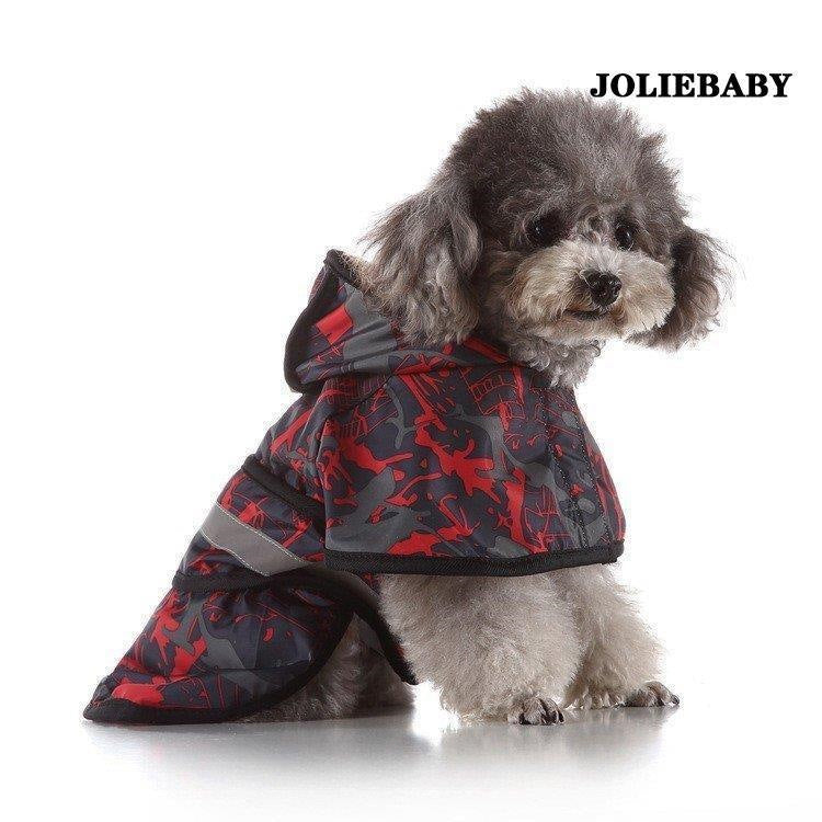 犬 レインコート 犬用レインコート レインウェア ドッグウェア カッパ 合羽 犬の服 フード付き 小型犬用 中型犬用 犬服 雨服 雨具 パーカー
