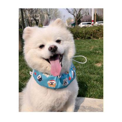 メガ割り 犬 クールネック ネッククーラー 保冷剤付き チャック付 熱中症対策 犬用 暑さ対策 ひんやり ペット 猫 小型犬 中型犬 ドッグ