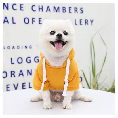 フードパーカー 犬服 服 フード付き 中型犬 犬 大型犬 ビッグポケット 犬の服 袖付き おしゃれ ドッグウエア 犬 チワワ 秋冬 いぬ トイプードル スウェットパーカー スウェットパーカー ペット服