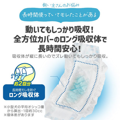 <a href="https://www.qoo10.jp/gmkt.inc/Search/brand.aspx?brandno=49458" target="_blank" class="title_brand" id="btn_brand" title="アイリスオーヤマ">アイリスオーヤマ</a>【公式】長時間安心／ ペットオムツ 男の子 マナーベルト オス 超小型犬 中型犬 ペット用 紙おむつ 介護 粗相 PitaFit MNPD * 送料無料