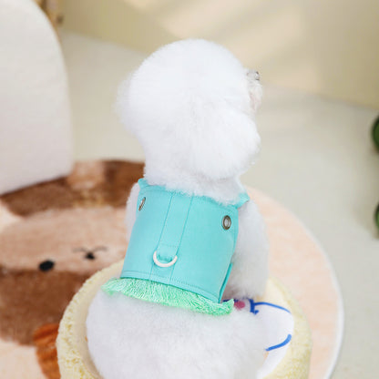猫 犬 洋服 犬服 ペット服 大中小型犬 ペット用品 犬/猫用 犬の服 ペットウエア 小型犬 中型犬 通気 可愛い ドッグウェア トレーナー 犬 服 ワンピース サロペット ビションフリーゼ 犬猫服