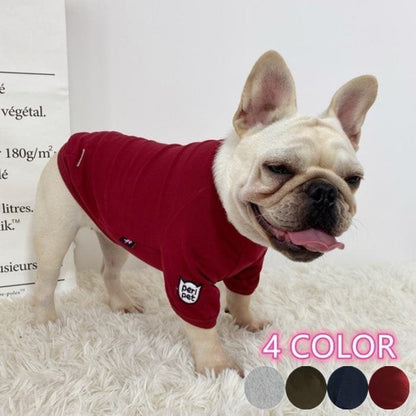 Tシャツ 散歩 フレブル 普段着 ドッグウェア 半袖 フレンチブルドッグ ペット服 中型犬 おしゃれ