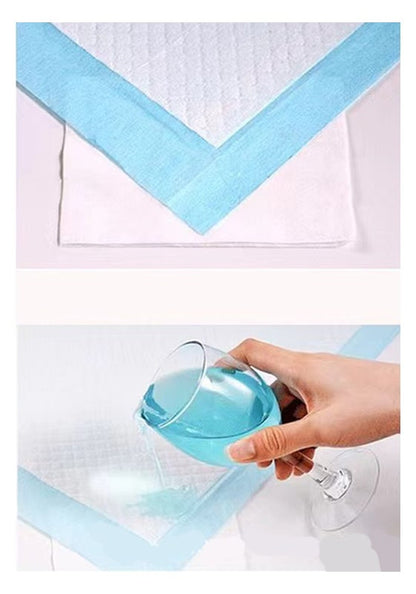 新登場！犬猫用トイレ向け 厚手竹炭裏面粘着ペットシーツ 超吸水性能 1 回使用タイプ 犬用隔離パッド / 猫用おむつパッド