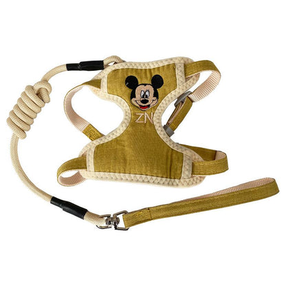 ミッキーは犬を散歩します メガ割ワンピースパンツトートバッグ
