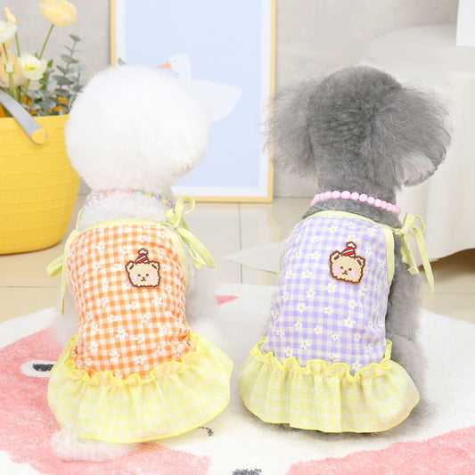 猫 犬 洋服 犬服 ペット服 大中小型犬 ペット用品 犬/猫用 犬の服 ペットウエア 小型犬 中型犬 通気 可愛い ドッグウェア トレーナー 犬 服 ワンピース サロペット ビションフリーゼ 犬猫服