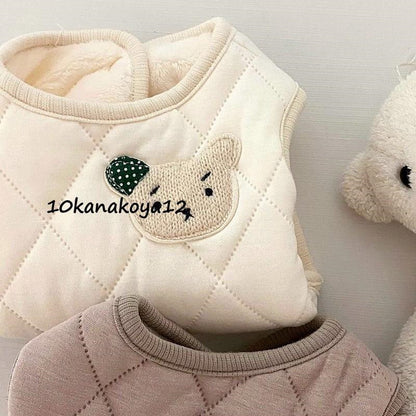 犬 服 ジャケット コート クマ 犬の服 オシャレ 防寒 キルティング ダウン風ジャケット 冬 防寒 冬服 冬物