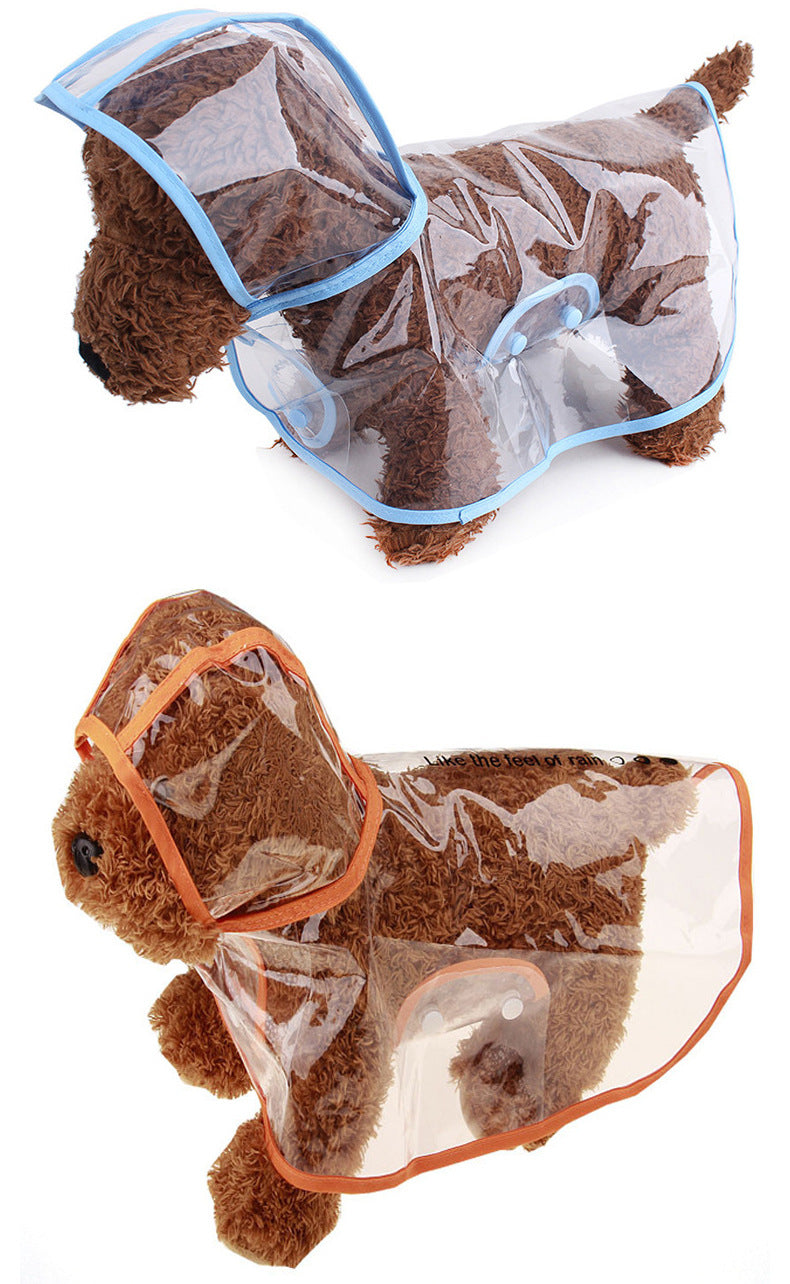 人気ペット用品 犬 マッキントッシュ 小型犬 中型犬 新品 透明 ペット マッキントッシュ