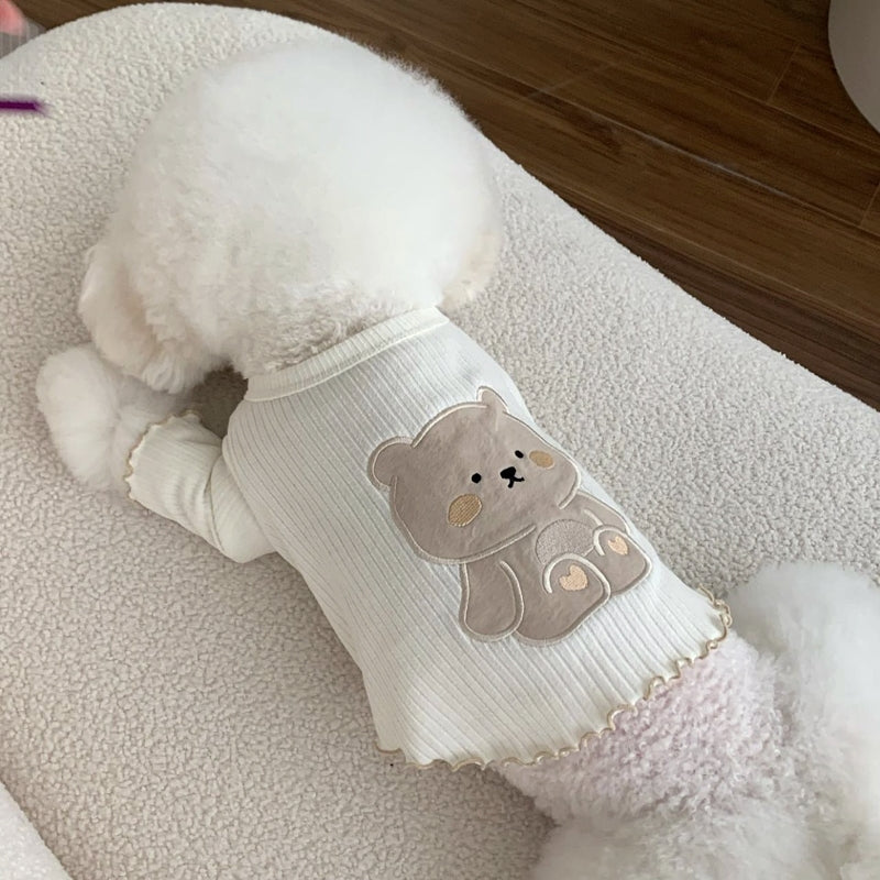 [犬 服]犬 洋服 ins人気商品 夏の薄いペット犬服小さな子犬の夏のTシャツ