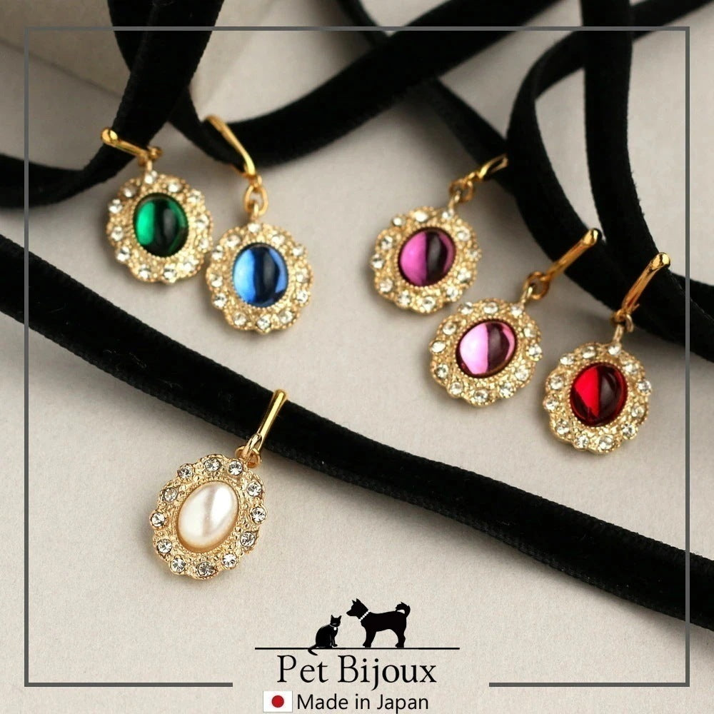 <a href="https://www.qoo10.jp/gmkt.inc/Search/brand.aspx?brandno=121124" target="_blank" class="title_brand" id="btn_brand" title="MELODY ACCESSORY">MELODY ACCESSORY</a>K18GP 送料無料 ドッグアクセサリー 犬用 ネックレス カラー ベロア 首輪 チョーカー 犬 いぬ DOG ねこ 猫 ペット シンプル 小型犬 中型犬 かわいい おしゃ