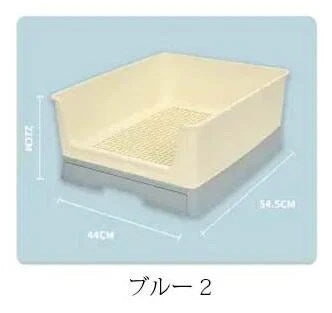 犬 トイレトレー ワイド トレーニング犬トイレ トイレ容器 トイレ本体 室内トイレ 立体柱付き 引き出しの設計 小型 飛び散り 防止 足上げ ゴールデンレトリバー 介護 老犬 トイレ犬 しつけ お掃除