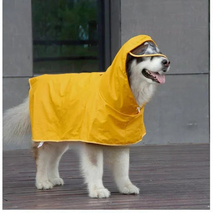 ペット用 レインコート ポンチョ 犬用合羽 カッパ 防水 防塵 梅雨対策 雨の日 お散歩 お出かけ 小型犬 中型犬 帽子付 通気 防水 耐久性 快適 防風