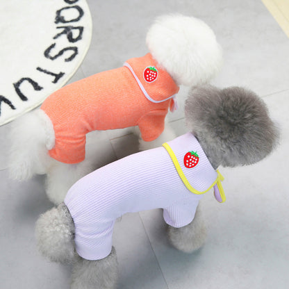猫 犬 洋服 犬服 ペット服 大中小型犬 ペット用品 犬/猫用 犬の服 ペットウエア 小型犬 中型犬 通気 可愛い ドッグウェア トレーナー 犬 服 ワンピース サロペット ビションフリーゼ 犬猫服