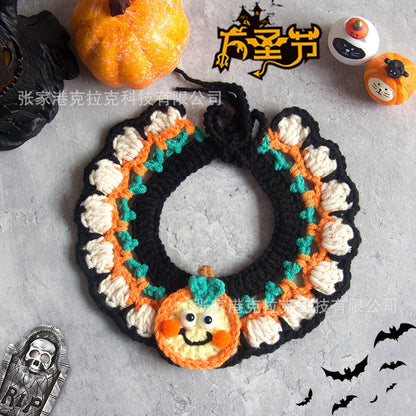 ねこ/犬用品 首輪マフラー サンタマフラー ハロウィンギフト プレゼント お祝い 大人気 着脱簡単 可愛い 散歩 旅行 撮影用 ペット服 記念撮影 INS tiktok かわいい ペット用品 ペット