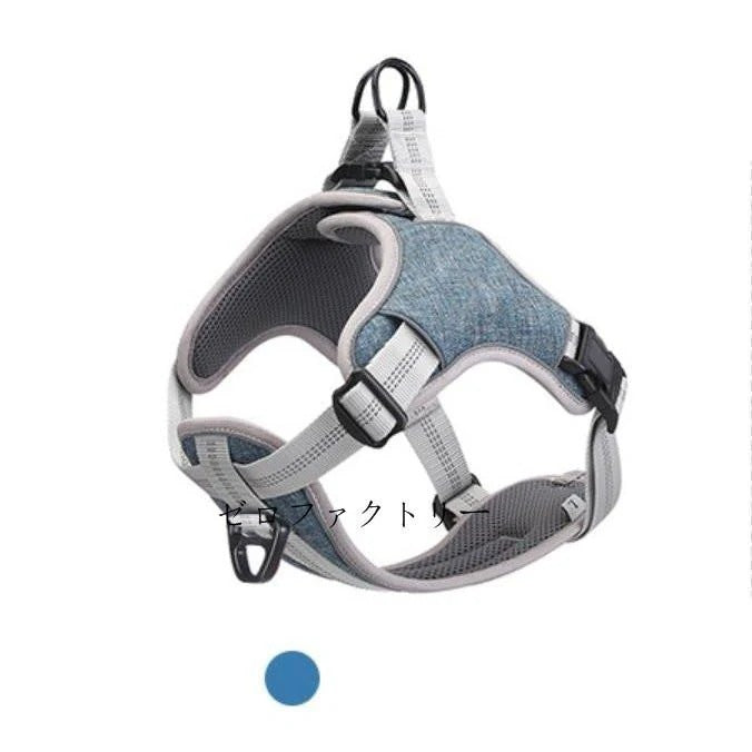 犬用ハーネスペットハーネスおしゃれウェアハーネス胴輪キャットドッグメッシュソフトハーネスメッシュ素材ベスト小型犬中型犬大型犬