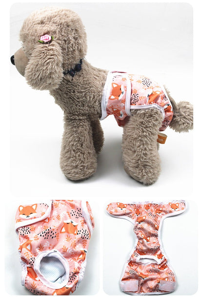 【急速出荷】犬用 生理パンツ マナーパンツ 女の子用 犬服 ドックウェア オムツ サニタリーパンツ 大型犬 中型犬 小型犬 衛生 しつけ用品 おむつカバー 洗える 雌犬 発情期用 メス マーキング 尿