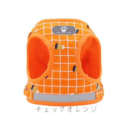 犬 XS ハーネス カラフル M おしゃれ S 小型犬 L 犬用ハーネス かわいい ワンタッチタイプ 着脱しやすい 胴輪 負担の少ない アウトドア 中型犬