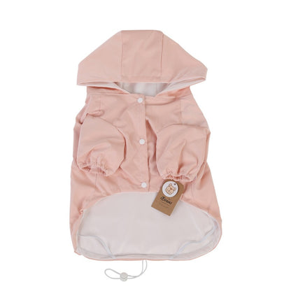 アウトドア ペット用品 ペット服 反射帯犬 中型犬 8 レインウェア ポンチョ 犬用レインコート ドッグウェア 大中小型犬 猫 犬用ウインドブレーカー 犬の服 散歩 雨具 レインコート 梅雨対策 犬服
