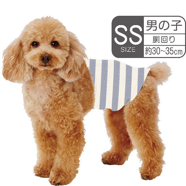 犬用オムツ frais フレス たっぷり吸収するエチケットパンツ 男の子用おむつ SS 18枚 ケース販売 超小型犬小型犬 短毛犬長毛犬 シーツ エチケットウェア W74574