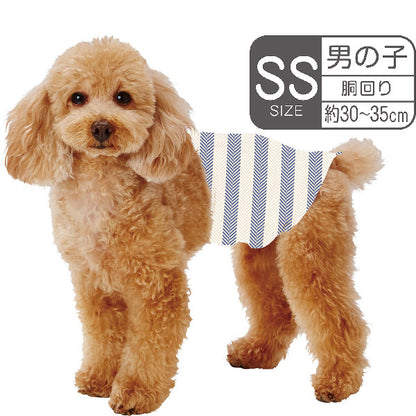 犬用オムツ frais フレス たっぷり吸収するエチケットパンツ 男の子用おむつ SS 18枚 ケース販売 超小型犬小型犬 短毛犬長毛犬 シーツ エチケットウェア W74574