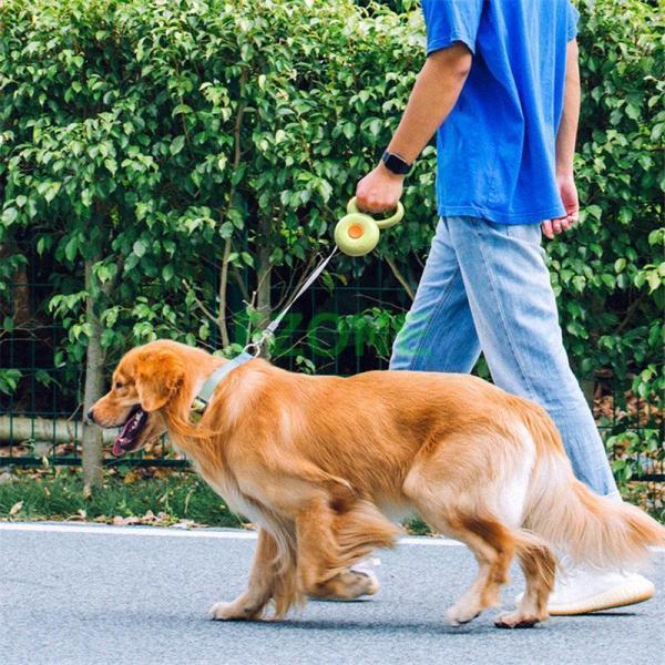 大型犬 キャンプ サイクリング 巻き取り式ドッグリード 荷重30kg 伸縮リード 小型犬 旅行 長さ3M 中型犬 ドライブ 自動巻き 犬用リード