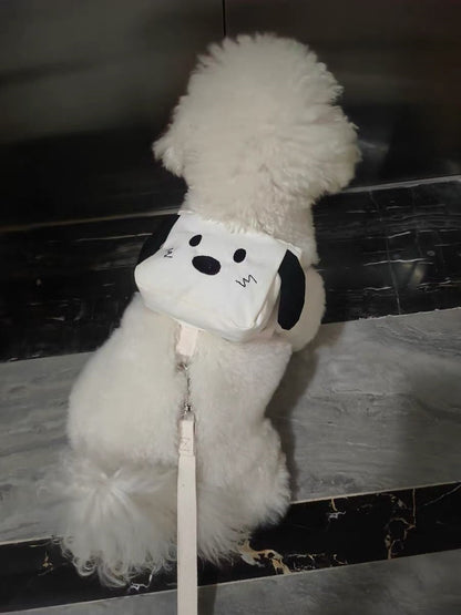 ペットの外出はかわいいですリュックサックの小型カバンは熊のテディの牽引紐の子犬の猫より可愛いです