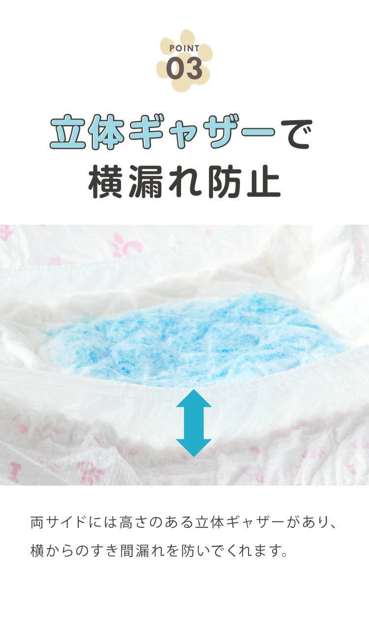 <a href="https://www.qoo10.jp/gmkt.inc/Search/brand.aspx?brandno=134820" target="_blank" class="title_brand" id="btn_brand" title="リコメン堂">リコメン堂</a>犬 おむつ ペット 女の子 抗菌 消臭 XXS XS S M L XL 6サイズ 7層構造 超吸収 防臭 120枚 100枚 大容量 マナー ベルト パンツ しつけ マーキング防止 介護 超小型犬 小