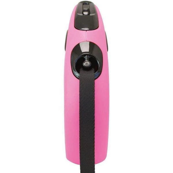 フレキシ (flexi) ニュークラシック テープ S(15kg未満) 5m ピンク 犬用リード