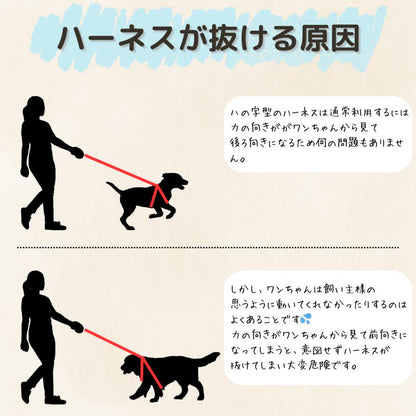 首輪 簡単装着 犬 リード バ 散歩 型犬 胴輪 中型犬 抜けない 安心 クッション 夜 ナスカン ハーネス ックル 脱げない 小型犬 頑丈 ロック機能 大