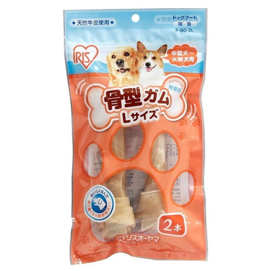 <a href="https://www.qoo10.jp/gmkt.inc/Search/brand.aspx?brandno=49458" target="_blank" class="title_brand" id="btn_brand" title="アイリスオーヤマ">アイリスオーヤマ</a>P-BG-2L 骨型ガム 2本