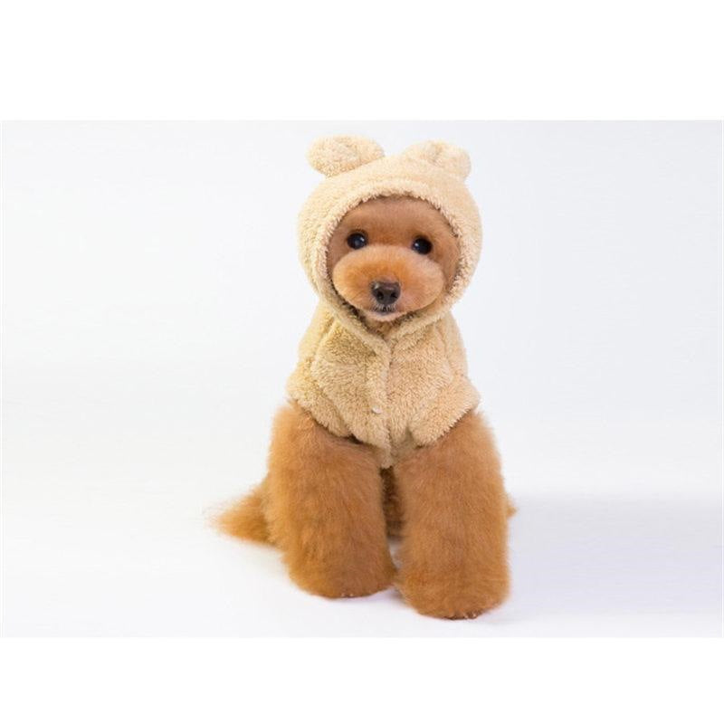 大人の魅力 犬服 ペットウェア 犬の服 厚手 パーカー ペット服 ドッグウェア ペット用品 可愛い 暖かい 秋冬春 裏ボア 防寒 モコモコ ふわふわ 散歩