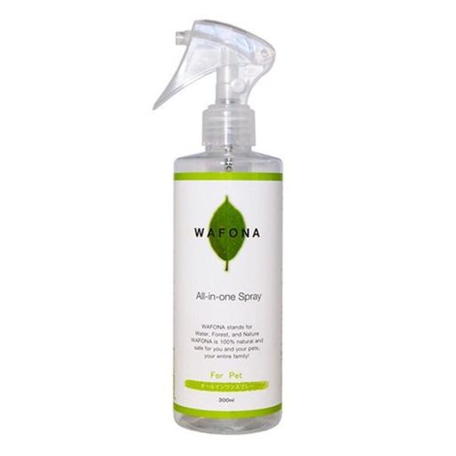WAFONA オールインワンスプレー 消臭除菌スキンケア ノズル付き 300ml 全身ケア(犬用品)