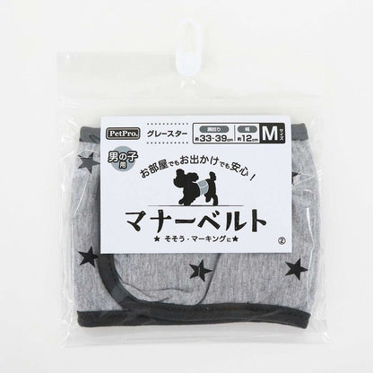 <a href="https://www.qoo10.jp/gmkt.inc/Search/brand.aspx?brandno=112304" target="_blank" class="title_brand" id="btn_brand" title="ペットプロ">ペットプロ</a>マナーベルト グレースター M 犬用 ペット用品