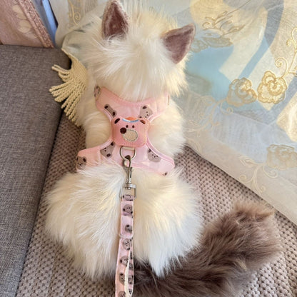 猫牽引ロープベストは犬のロープを散歩する小型専用チェーンでペットのストラップを調節します メガ割ワンピースパンツトートバッグ