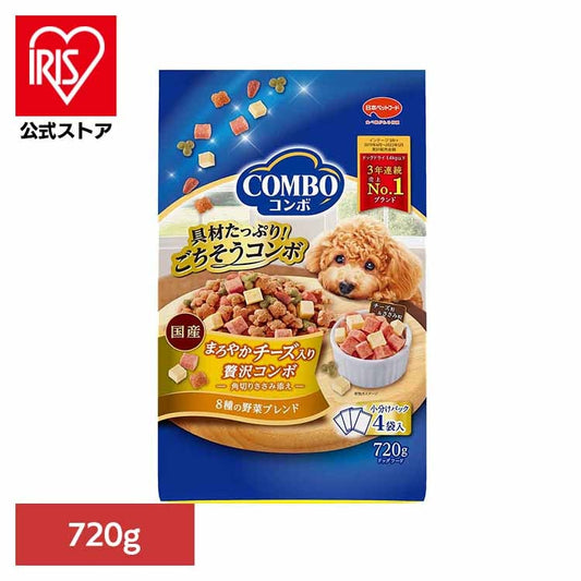 コンボドッグまろやかチーズ入り720g 1011281 日本ペットフード株式会社