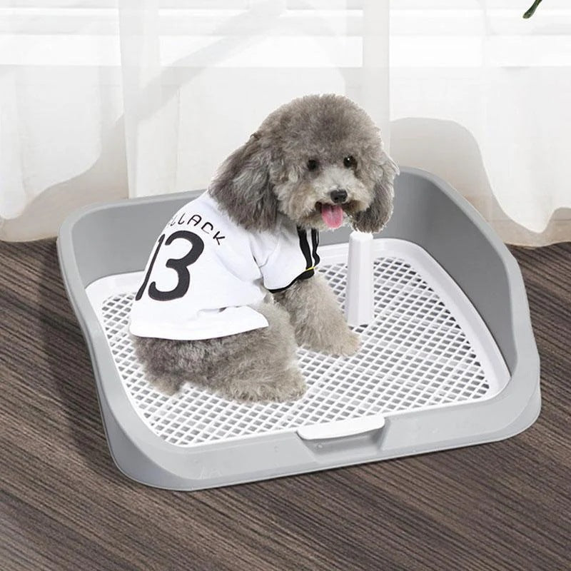 犬トイレ 犬トイレトレー ワイド しつけ 清潔ほとばしり防止 犬用トイレ ペット用 トレーニングトイレ