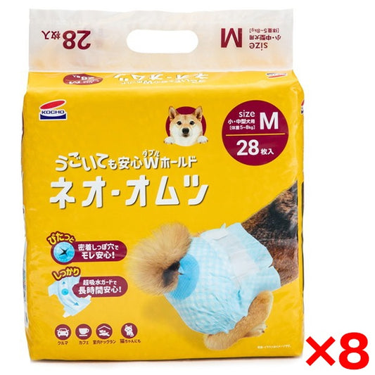 <a href="https://www.qoo10.jp/gmkt.inc/Search/brand.aspx?brandno=111073" target="_blank" class="title_brand" id="btn_brand" title="Kocho">Kocho</a>【8個セット】 ネオオムツ M 28枚
