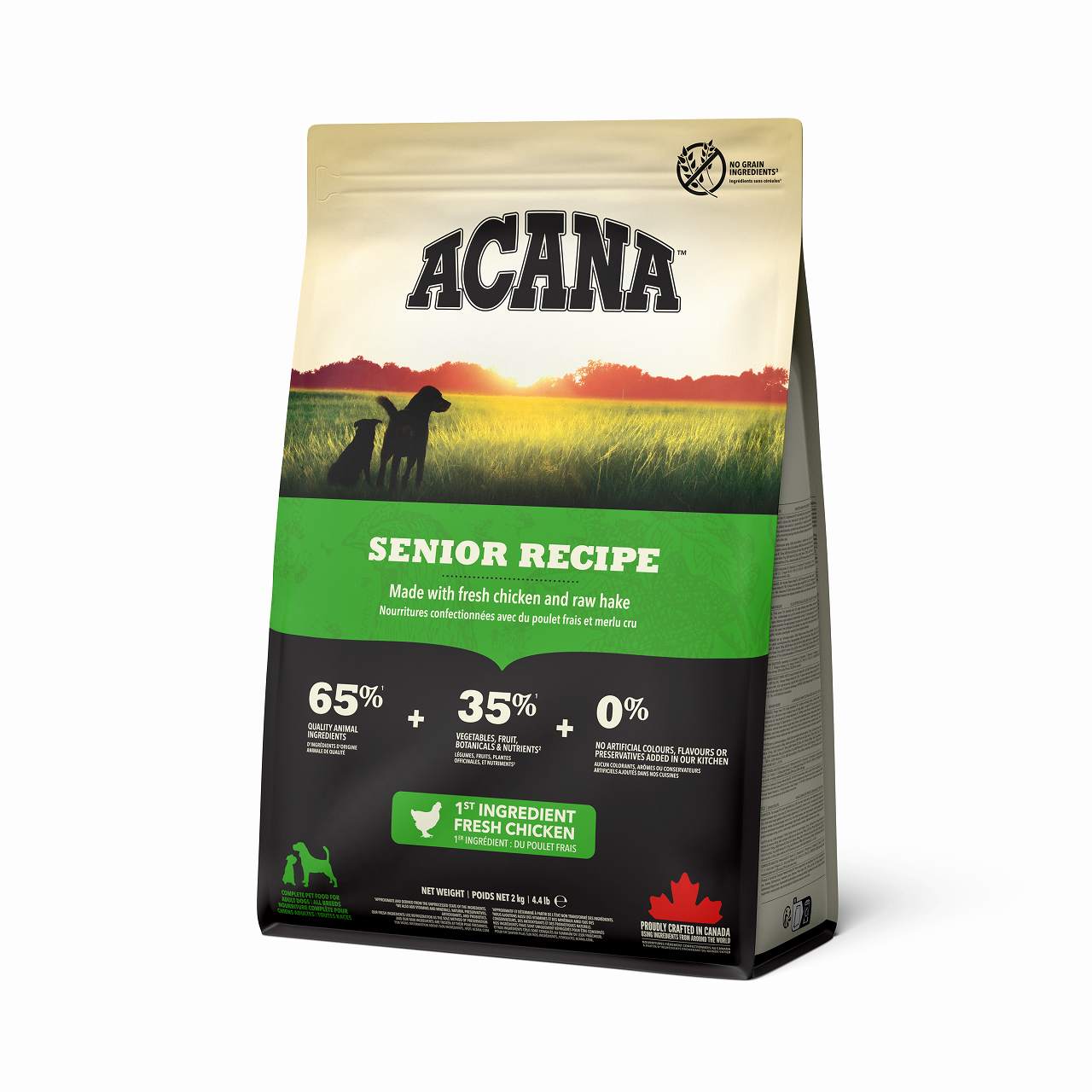 アカナ　シニア レシピ　2kg【ドッグフード】【正規品】