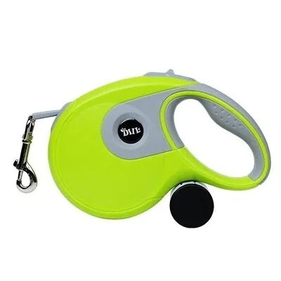 犬用リード ペットリード 伸縮リード　8Ｍ　 ゴミ袋収納　コントローラー 巻き取り式 ペット用品 大型犬　中型犬 小型犬用
