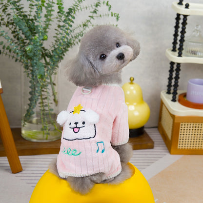 猫 犬 洋服 犬服 ペット服 大中小型犬 ペット用品 犬/猫用 犬の服 ペットウエア 小型犬 中型犬 通気 可愛い ドッグウェア トレーナー 犬 服 ワンピース サロペット ビションフリーゼ 犬猫服