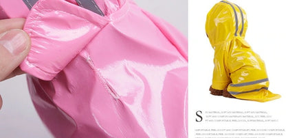 犬服 ドッグウェア レインコート レインポンチョ 人気沸騰 雨の日のお散歩に適 着せやすい ペット用品 ペットグッズ 小型犬 中型犬 撥水 春 夏 秋 冬